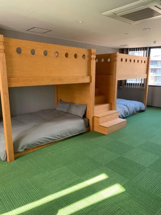 8人まで一緒に 素敵な二段ベッドがある広い客室 Kdy Stay 熊本 外观 照片
